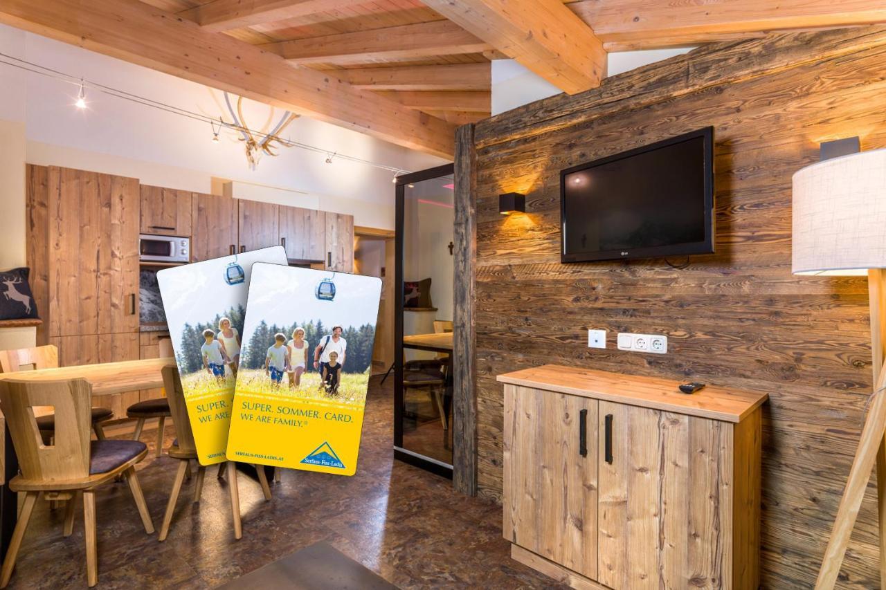 Laudegghof Ladis Inklusive Sommer Bergbahnticket Bagian luar foto